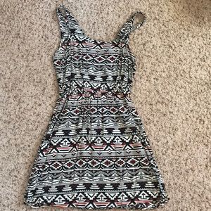 Forever 21 Aztec Dress with back cut out - Size M